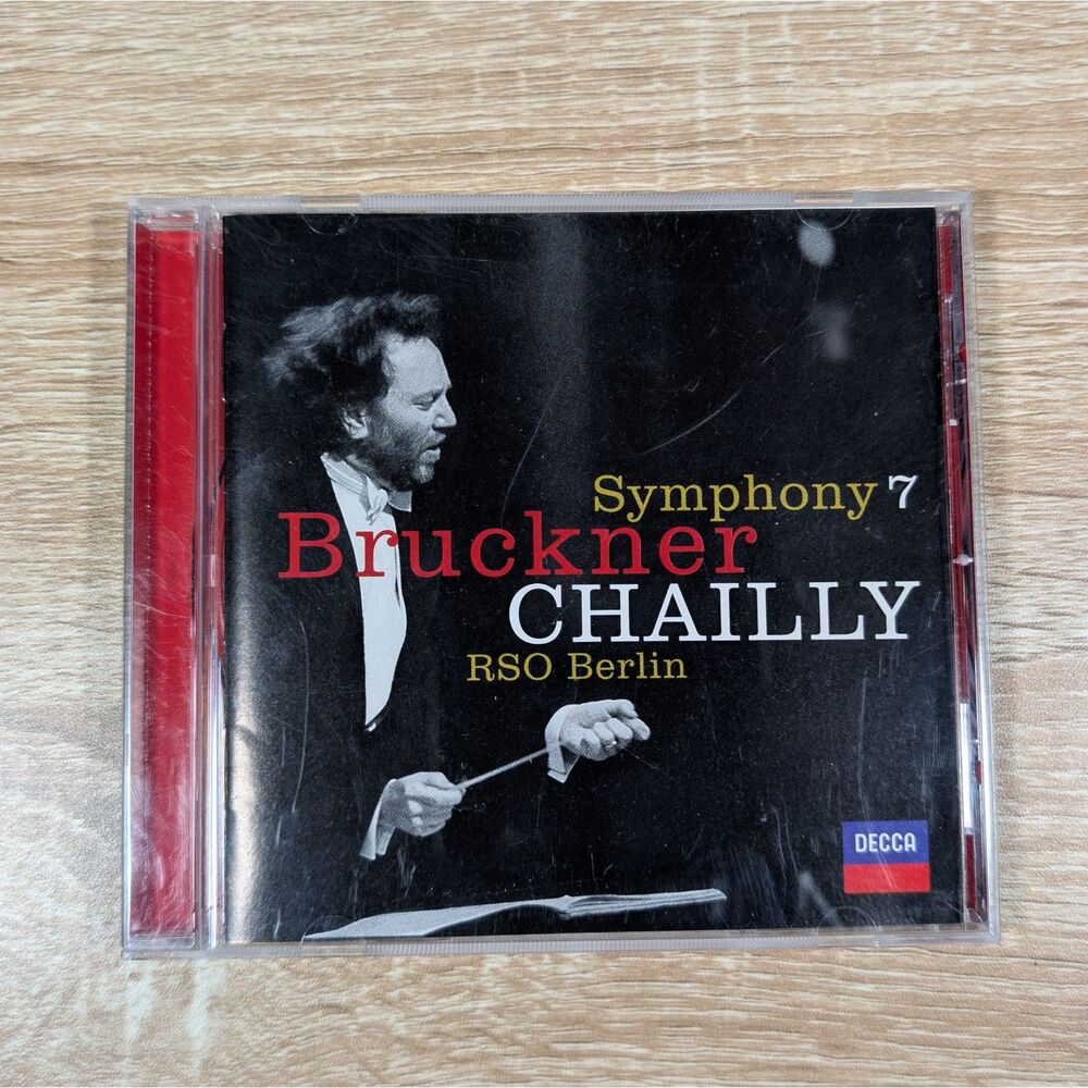 Bruckner Symphony No 7 CD Riccardo Chailly RSO Berlin Decca